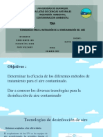 Tecnologias de Remediacion de Aire Contaminado