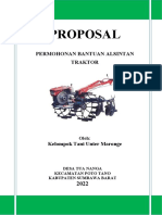 Proposal Hand Tractor 2