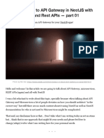 An Introduction To API Gateway in NestJS With Microservices and Rest APIs - Part 01 - by Marcos Henrique Da Silva - Medium
