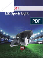 Round Sports Light Data Sheet