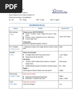 Amit Saxena - Diet Chart