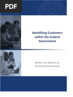 Identifying Customers Within The Federal Government