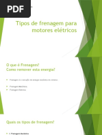 Tipos de Frenagem para Motores Elétricos