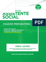 Questões Preparatórias para Concurso de ASSISTENTE SOCIAL