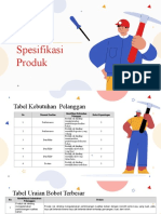 DDPR & Spesifikasi Produk