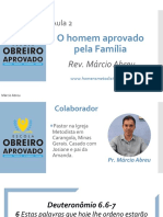 Aula 2 O Homem Aprovado Pela Família - Rev. Márcio Abreu