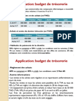 Solution Application-Budget de Tresorerie