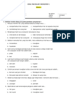 Soal PAS Kelas 3 Tema 4 - Kamimadrasah