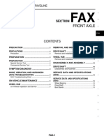 Front Axle: Section