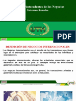 Tema 1 Antecedentes de Los Negocios Internacionales