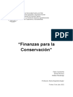 Finanzas para La Conservación