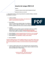 Cuestionario de Lengua 9no A-B 2DO P-2DO Q