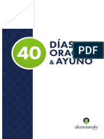 40 Days of Prayer - Spanish - 10 Days - Print