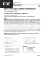 Nonlinear-modeling-analysis-of-the-coupled-mechanical-strength-and-stiffness-enhancement-of-composite-materials-of-a-Horizontal-Axis-Wind-Turbine-Blade-HAWTBInternational-Journal-on-Interactive-Design-and-Manufactur