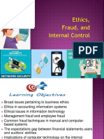 Comp Audit Lesson 1 Ethics Fraud and Internal Control