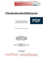 Choledecholithiasis Case Study