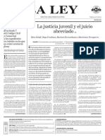 Mary Beloff Juicio Abreviado y Justicia Juvenil La Ley 22.4.2015