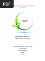 Implementacion Del SGA de La Empresa