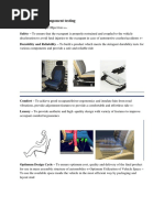 Unit 6 - Vehicle Component Testing