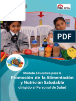 Modulo Educativo Alimentación