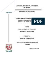 Caracterizacion Petrofisica de Yacimient