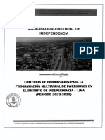 Criterios de Priorizacion