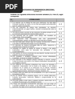 Cuestionario de Dependencia Emocional