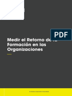 Medir El Retorno de La Formación en Las Organizaciones