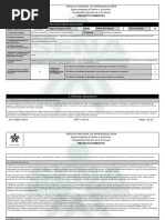 Reporte Proyecto Formativo - 2035622 - PLANEACION, IMPLEMENTACION Y G