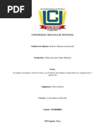 Acosta - Francis - Mapa Conceptual - LOS PODERES DEL ESTADO, DESTACANDO SU ORGANIZACIÓN Y APLICACIÓN