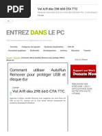 Comment Utiliser AutoRun Remover Pour Protéger USB Et Disque Dur