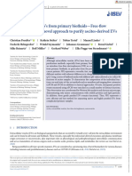 J of Extracellular Bio - 2022 - Preu Er - Isolation of Native EVs From Primary Biofluids Free Flow Electrophoresis As A