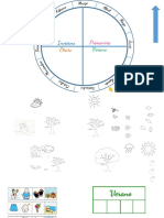 Actividad de Reloj de Las Estaciones Del Año