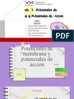 Capítulo 5 Potencial de Acción y de Membrana