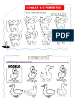 Figuras Iguales y Diferentes para Niños de 4 Años