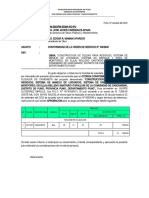 INFORME #129 Conformidad de Camioneta