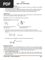 Unit 6 Light, Color and Shading - CG - PU