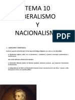 Geo.-Historia 3º Eso Tema 10 Liberalismo y Nacionalismo