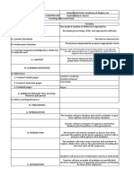 DAILY LESSON LOG Grade 8 Electricity