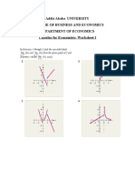 Calculus Worksheet I