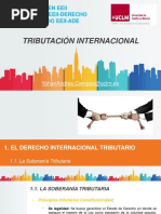 1.1. El Derecho Tributario Internacional. Soberanía Tributaria