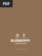 Burberry 2020-21 Strategic Report