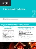 CRW11 - 12 Q2 0403M - PS - Intertextuality in Drama