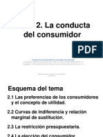 Tema 2. - La Teoría Del Consumidor