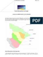 Bacias Hidrográficas de Sergipe