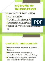 Functions of Communication Hera