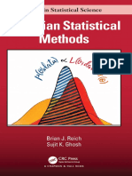 Bayesian Statistical Methods (Brian J. Reich, Sujit K. Ghosh)