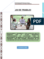 Plan de Trabajo Fortalcimiento Capacidades