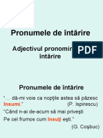 Pronumele de Intarire