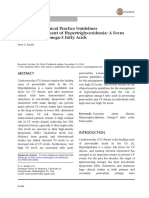 Diretrizes de Prática Clínica para o Tratamento de Hipertrigliceriemia